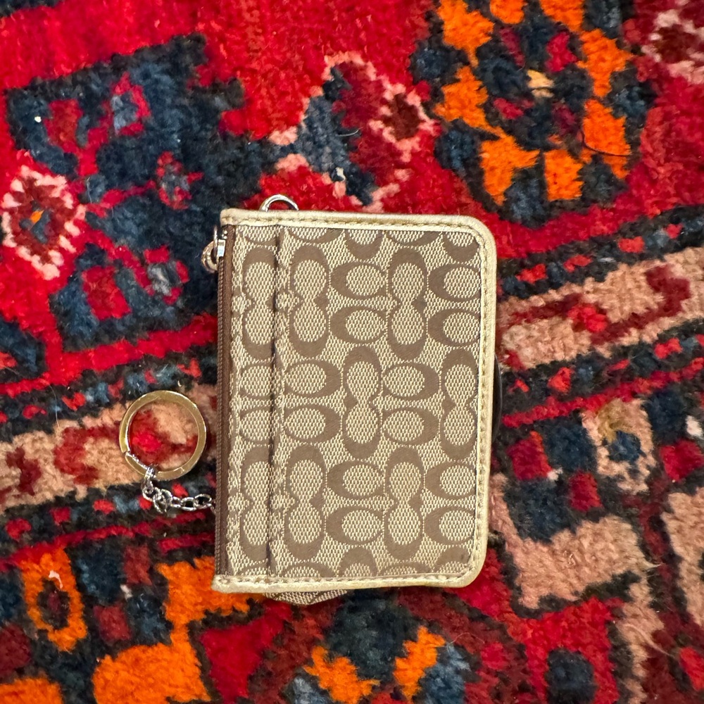 Coach ID Wristlet/Keychain